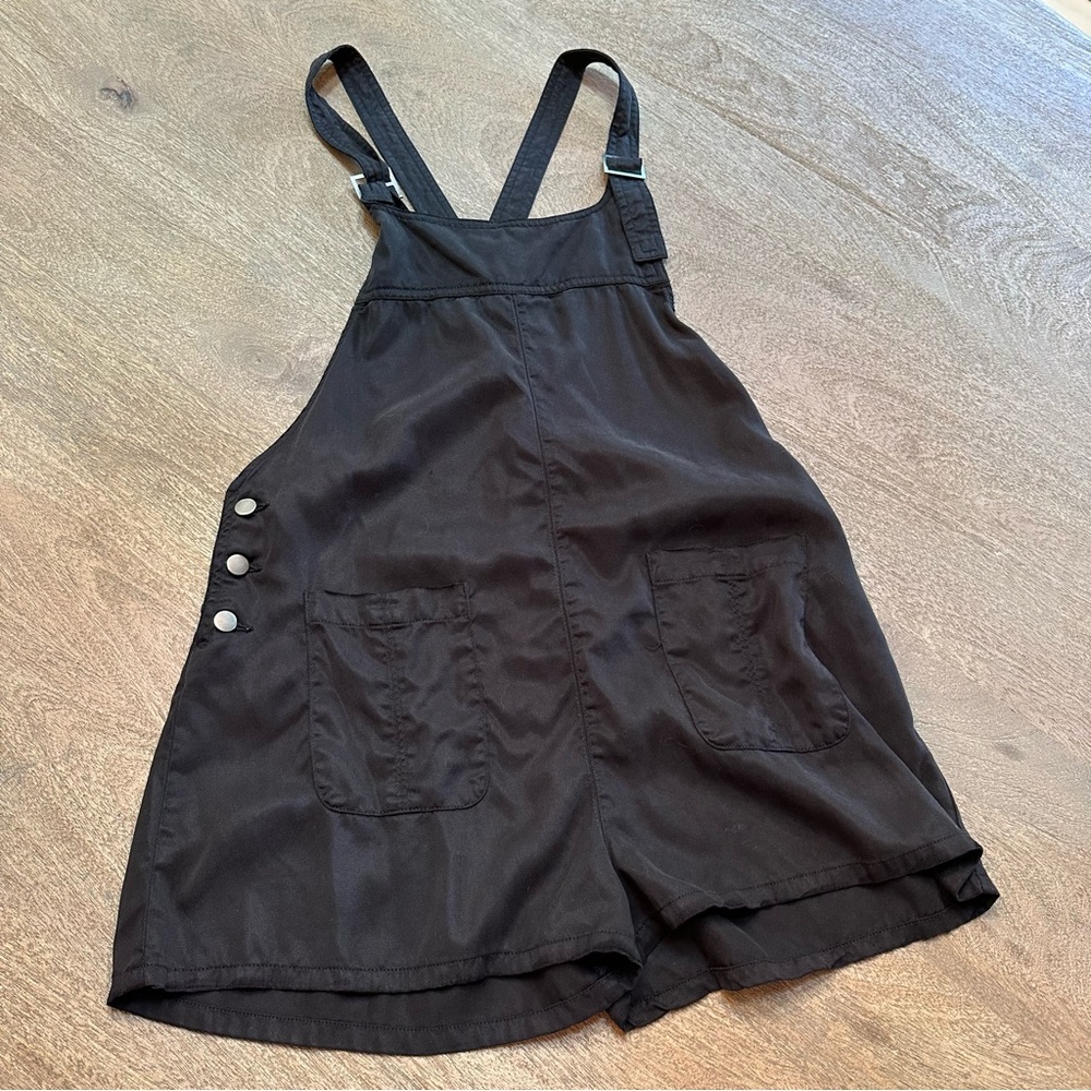BDG Black Shortall Overalls  Small